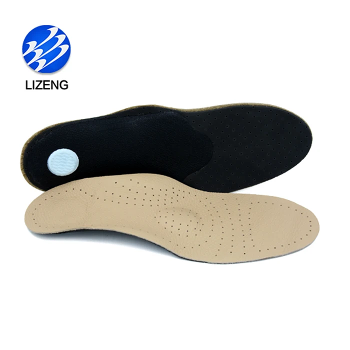 New Arch Support Orthotic Latex Cushion Pad Orthopedic Cowhide Leather ...