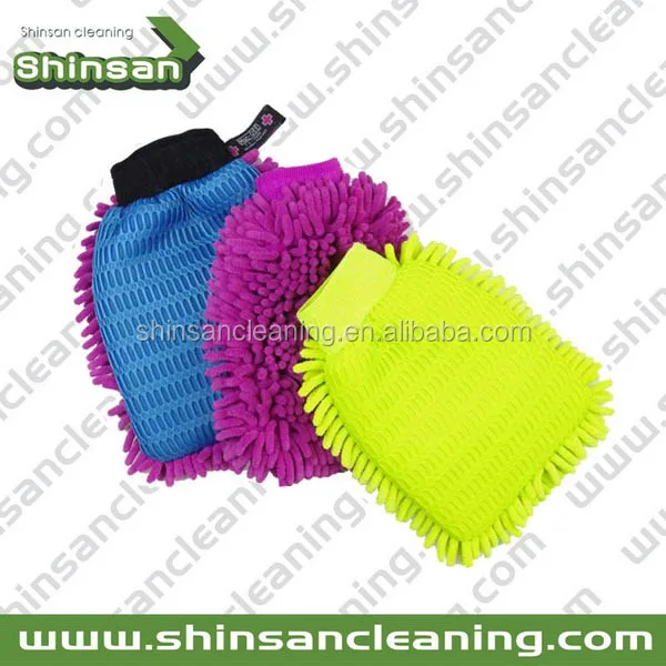 High Quality Chenille Glove Wash Mitt/ Car Cleaning Glove Microfiber