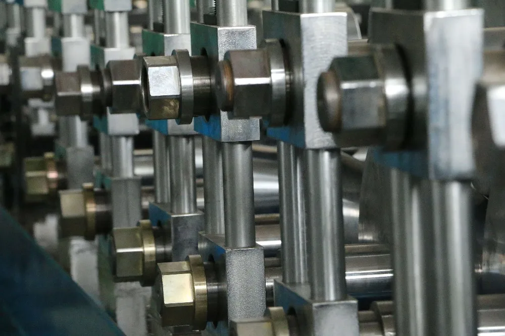 Rainwater Gutter Drain Channel Profile Roll Forming Machine