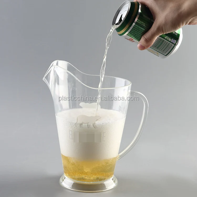 Royalford RF345N 2L Acrylic Jug - Acrylic Plastic Large Drink Jug with  Comfortable Handles & Leak Proof Lid