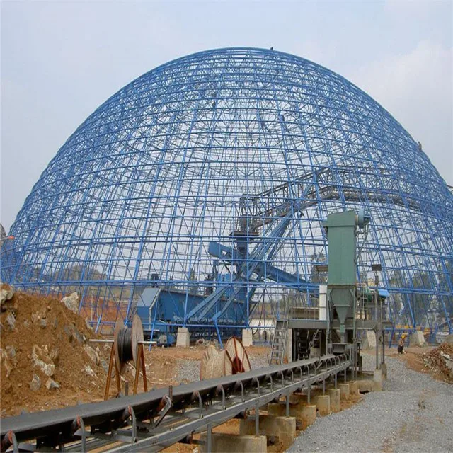 steel material q345 Structure Frame Prefab Experience Rich Steel Space Grid