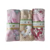 Antistatic and soft microfiber dry hair towel with very cute cartoon patterns