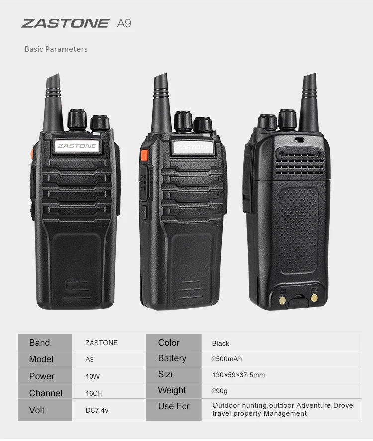 10w walk talkie