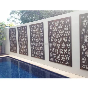 Pool Privacy Screen Outdoor Metal Screens Pool Privacy Screen