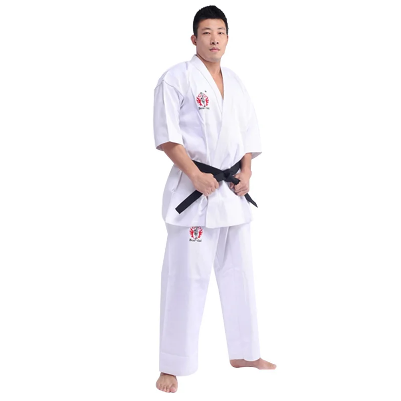 WESING Karate Kumite Gi Unisex Karate Uniform with Belt Approved by WKF 