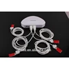 Multi port anti theft security device for mobile phone with charger