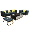 Customizable and Reconfigurable Deep Seating Couch Sectional Living Room Combination Sofa Set