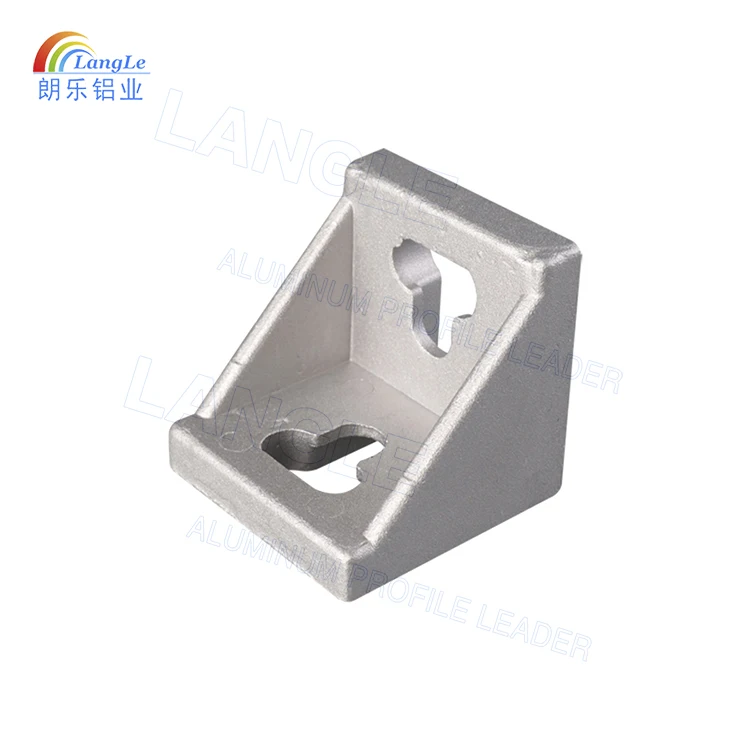 Aluminium Profile Connector L Shape Die Cast Aluminum Angle Bracket 90 ...