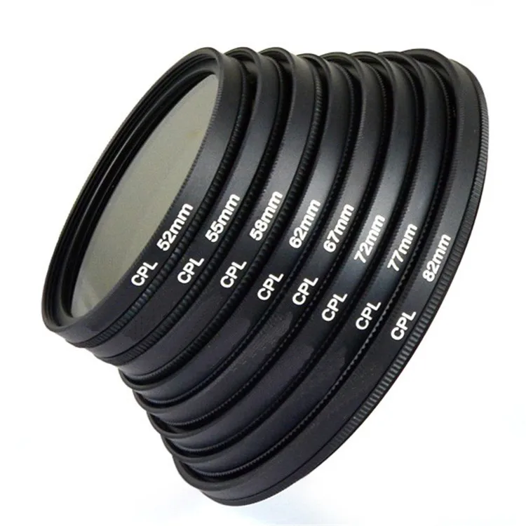 Camera Filters 58mm Digital Slim Cpl Circular Polarizer Polarizing