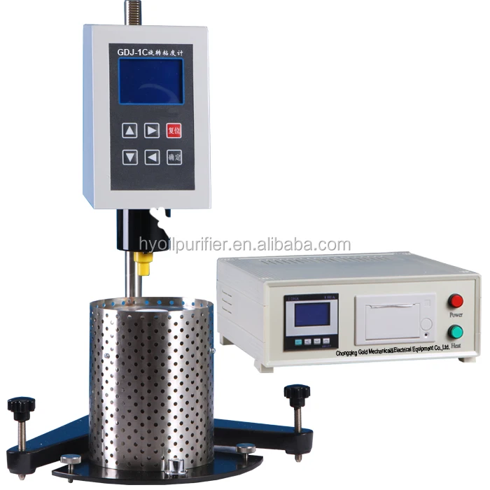 Lab Asphalt Heating Pvc Resin Brookfield Rotational Hot Melt Paraffin Viscosity Meter