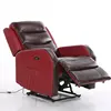 Massage Electric Reclining Leather Full Grain Living Room Electronic Red Set Modern Auto Motor Recliner Sofa Remote Control