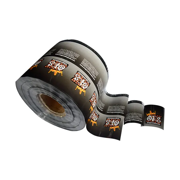 laminating film in roll with custom logo and design printed film for food packaging film