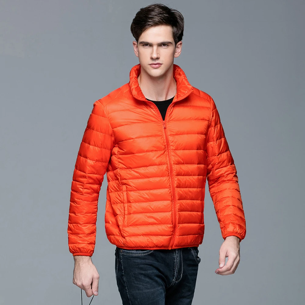 Quilted Bomber Jacket Men Polyester Down Jacket - Buy Quilted Bomber ...