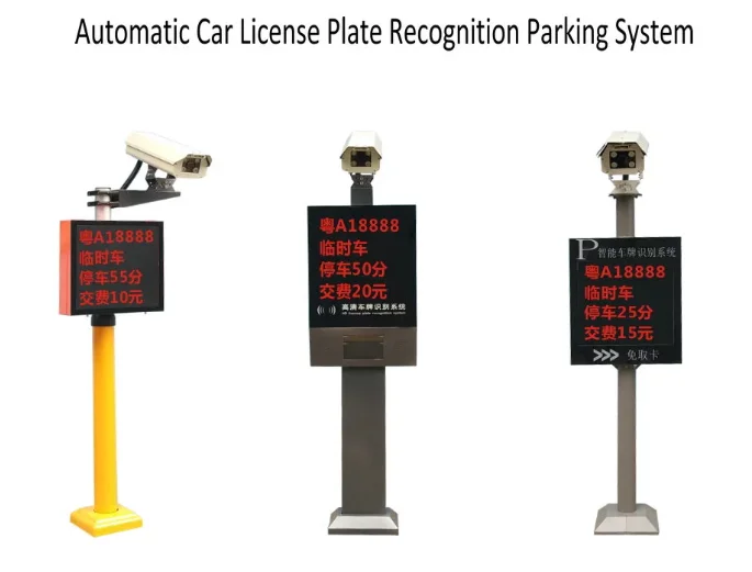 Intelligent high-end parking system with security protection and cctv camera