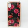 golden plating case for iphone dual layers printing case for iphone ML case for iphone X/XS