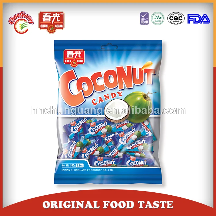 Factory Direct Sales, Coconut Candy, HALAL Sweet Coconut Sugar