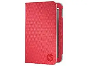 HP Slate 7 Red Folio Case(E3F48AA) For HP Slate 7 2800 Tablet (E0H92AA),HP Slate 7 2800s Tablet (E7C39AA),HP Slate 7 2801 Tablet (E0P94AA),HP Slate 7 2801s Tablet (E7C40AA).