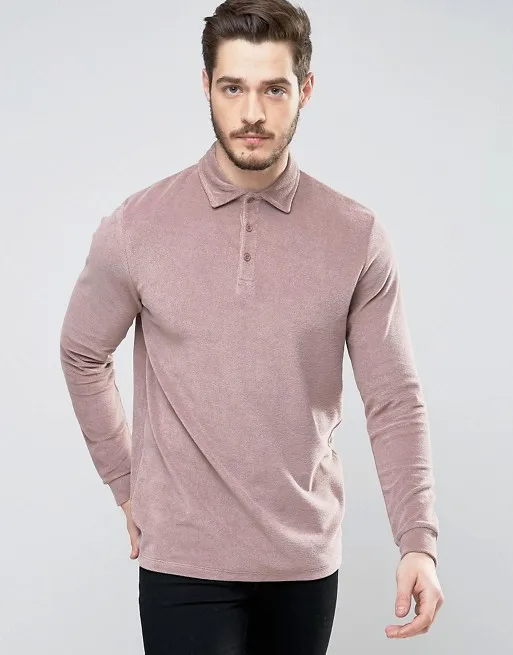 cheap mens long sleeve polo shirts