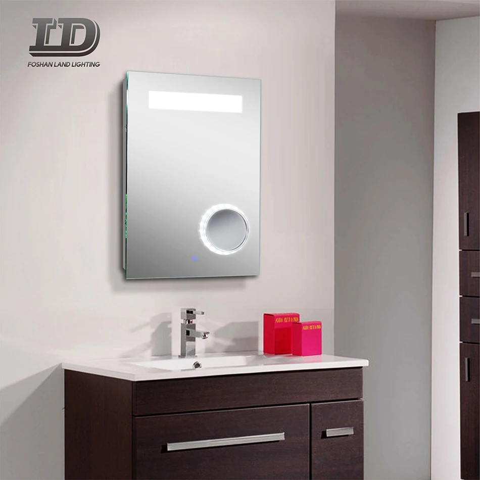 LED Magnification 5X bathroom mirror