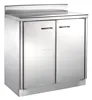 small stainless steel storage kichen cabinet
