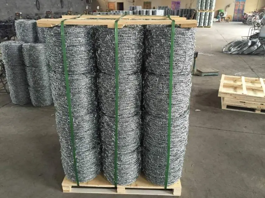 Barbed Wire Price Per Meter Philippines Length Per Roll / 50kg Barbed