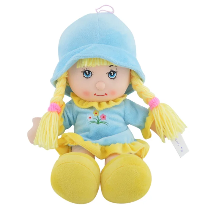 Wholesale Multicolor Plush Rag Dolls For Girl Manufactured In China