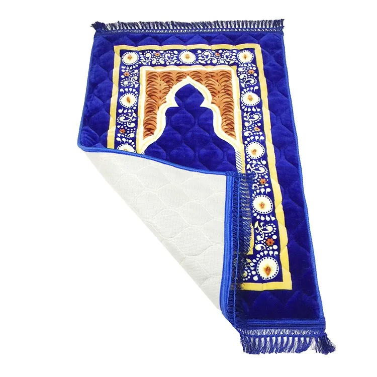 Islam Thick Seccade Muslim Padded Prayer Mats Buy Padded Prayer Mats