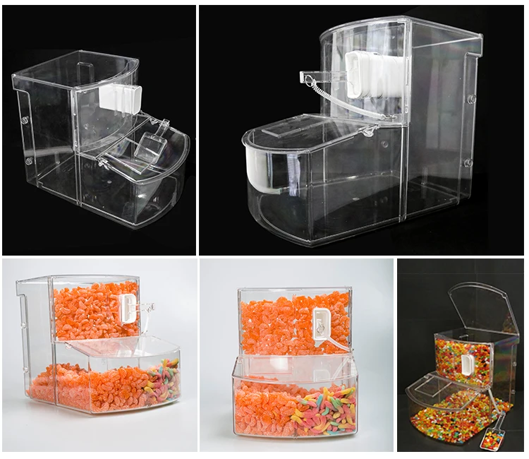 Wholesale Stocked Bulk Nuts Display Dispenser With Scoop Buy Nuts