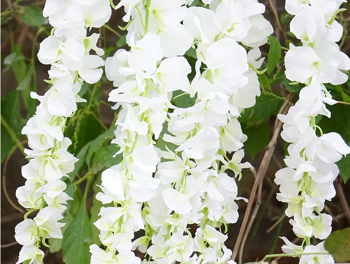 Wholesale Artificial Flowers 120cm Wisteria For Wedding Decoration