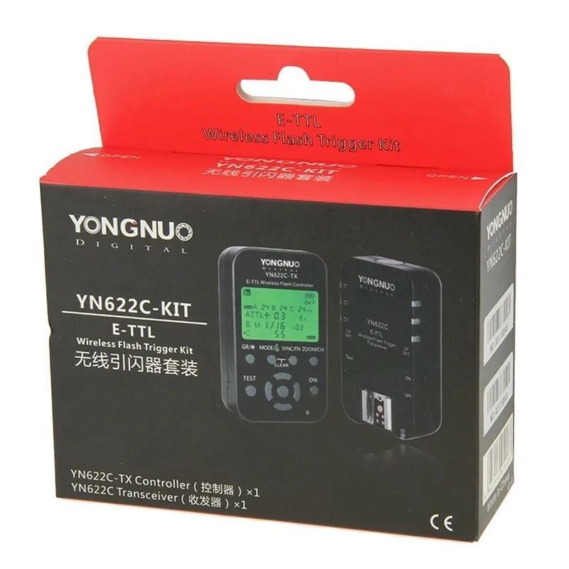 Yongnuo Yn-622c Tx+ Wireless Flash Trigger Yn-622c Yn622c Kit For Canon