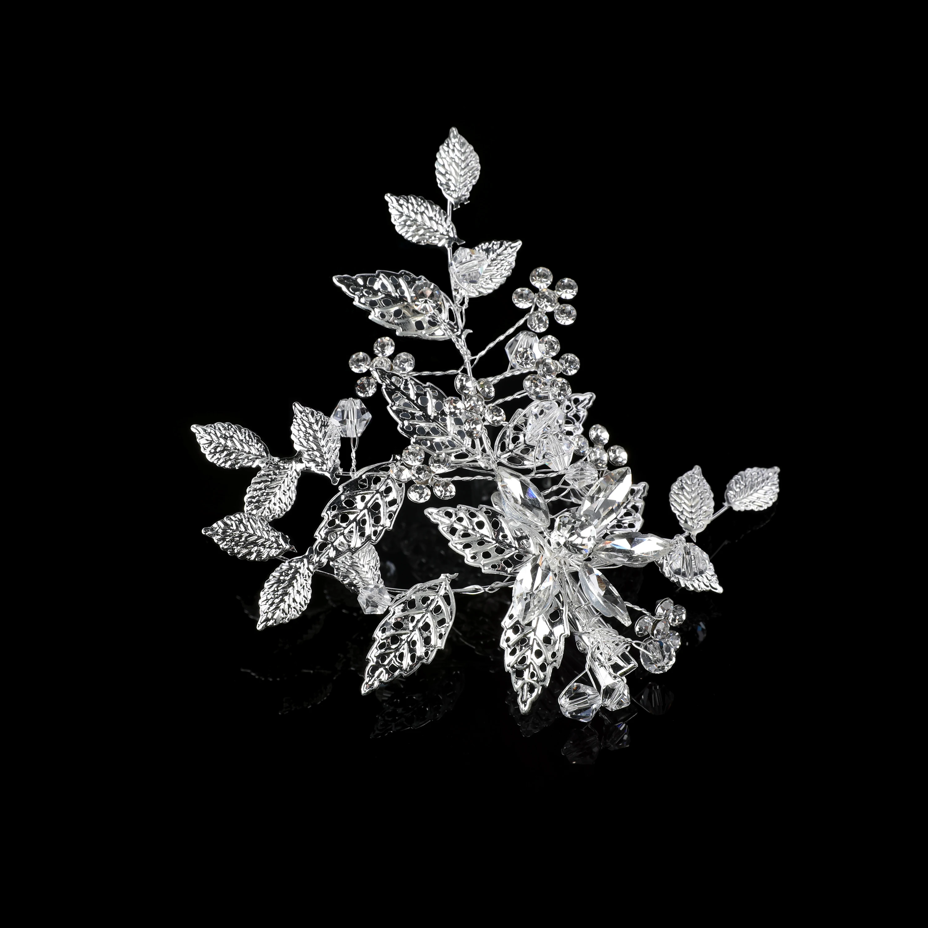 Baroque hairband woman crystal bridal bride fancy women wholesale hair accessories rhinestone handmade tiara wedding