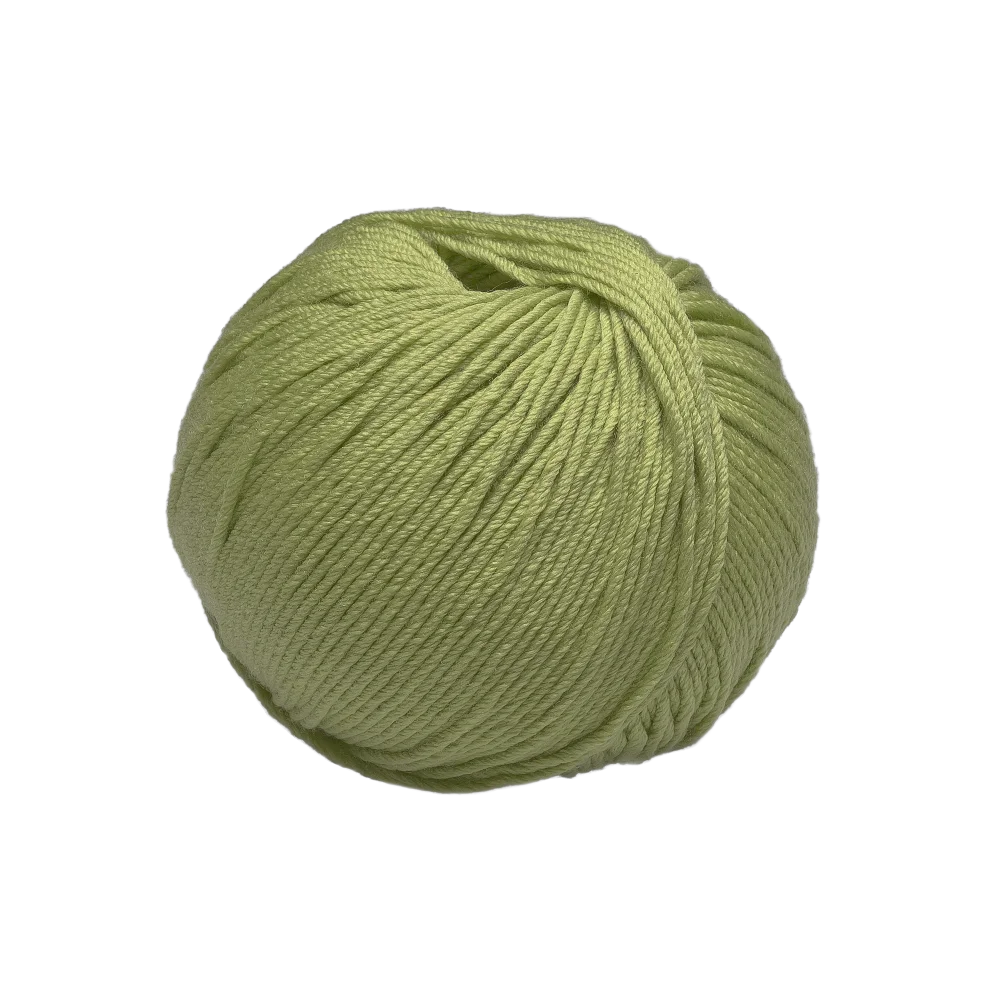 chartreus colored 4 ply arm thick soft crochet cotton wool hand