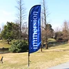 wind spinner block flag rotating square flag Advertising display beach square flying flag banner