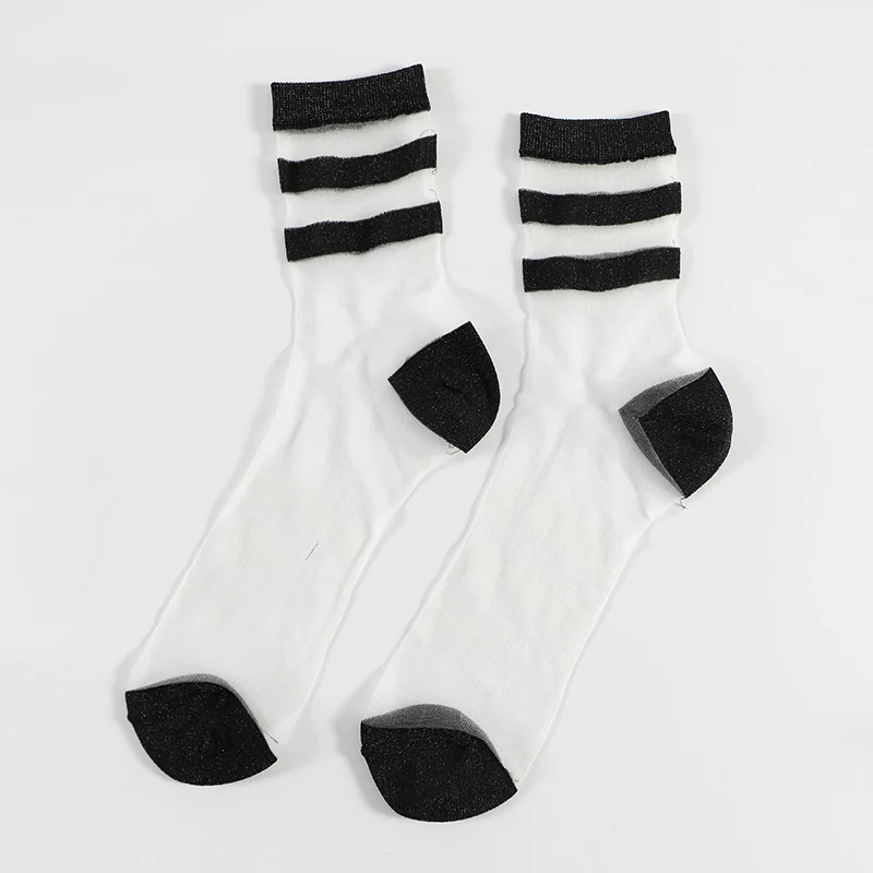 clear socks