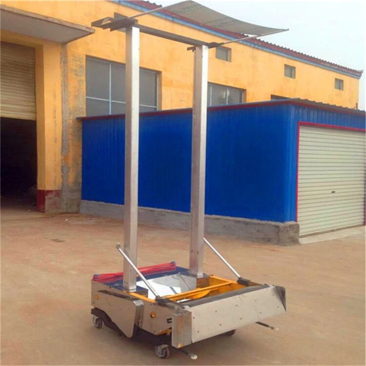 automatic wall plaster spraying machine cement render paint machine