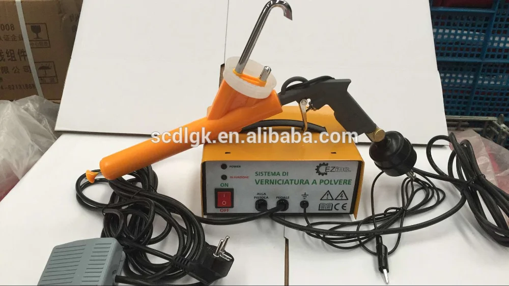 Wholesale 120-240VAC 50-60HZ Portable Powder Coating Machine Test Mini Spray Gun Equipment