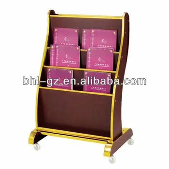 high quality 3tier wooden information rack magazine newspaper for hotel restaurant office for office o31 for