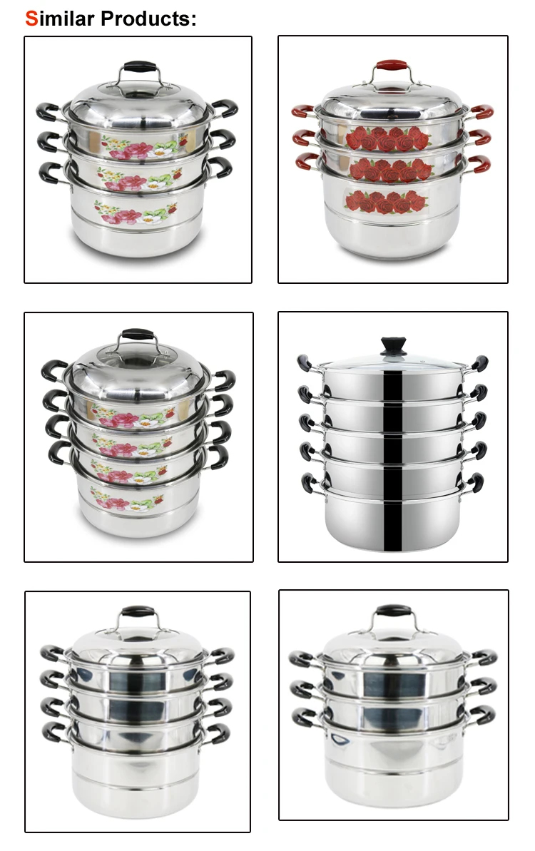 3layer Stainless Steel Oyster Steamer Pot Flower Pots Buy 3layer