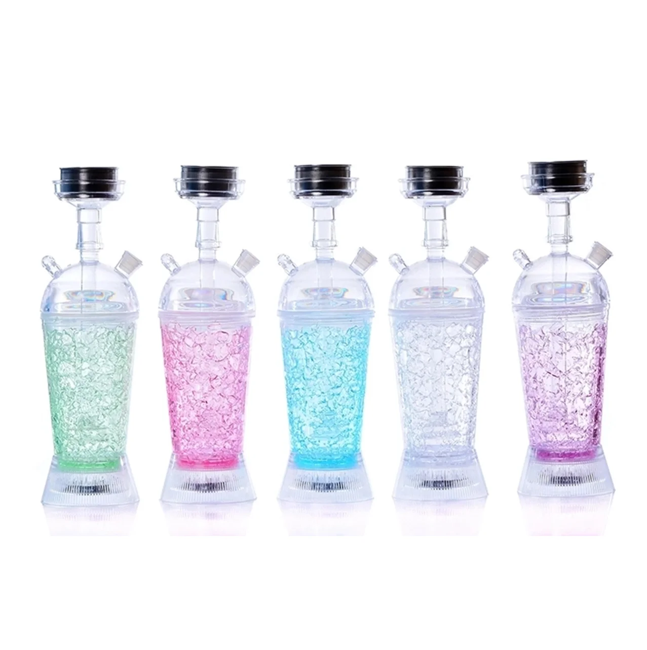 Hot Sale New Design Wholesale Cheap Acrylic Shisha Hookah Cup With Led Light Portable Hookah Buy Acrylic Shisha Hookah Cup With Led Light Portable Hookah Mini Plastic Hookah Cup Colorful Shisha Cup Product