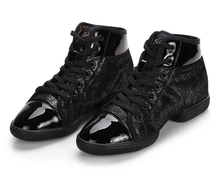 sasan批发柔软爵士舞鞋教练舞鞋的女平跟老师皮鞋真皮