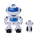 2017 New Arrival RC Robot Toy Remote Control Musical Electronic Toy Walk Dance Lightenning Robot Toy