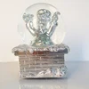Premium 100MM Custom Made Silver Plating Snow Globe