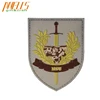 2D Design Soft Rubber Honor Shield Shape Custom Embossed PVC Patch