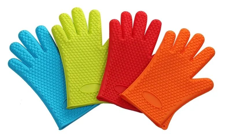Silicone Oven Glove Heat Resistant Gloves Bbq Silicone Oven Glove Heat Resistant Gloves Bbq Grill