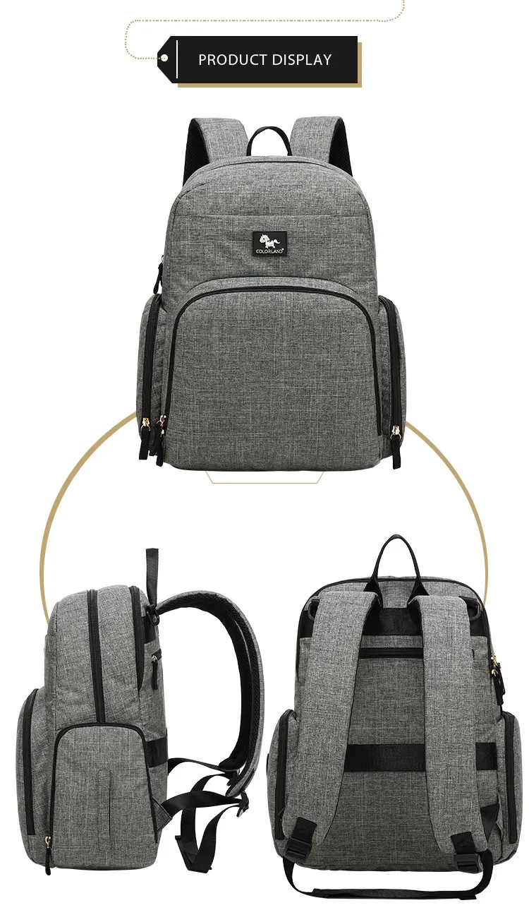 diaper bag with laptop compartment