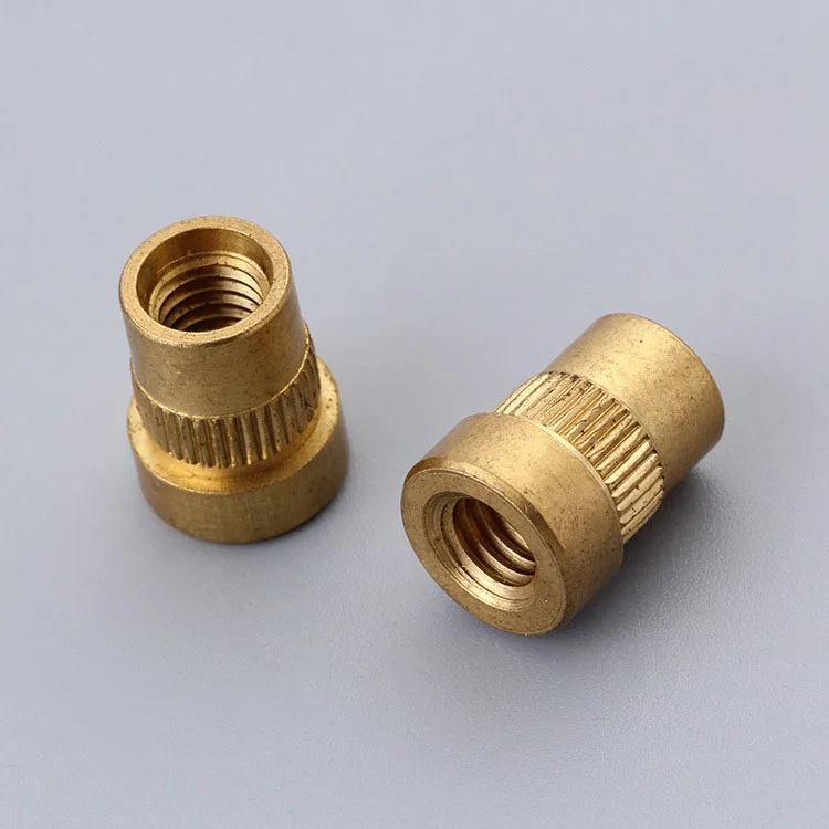 M2 M2.5 M3 M6 M8 Solid Brass Female Threaded Insert For Plastic Buy