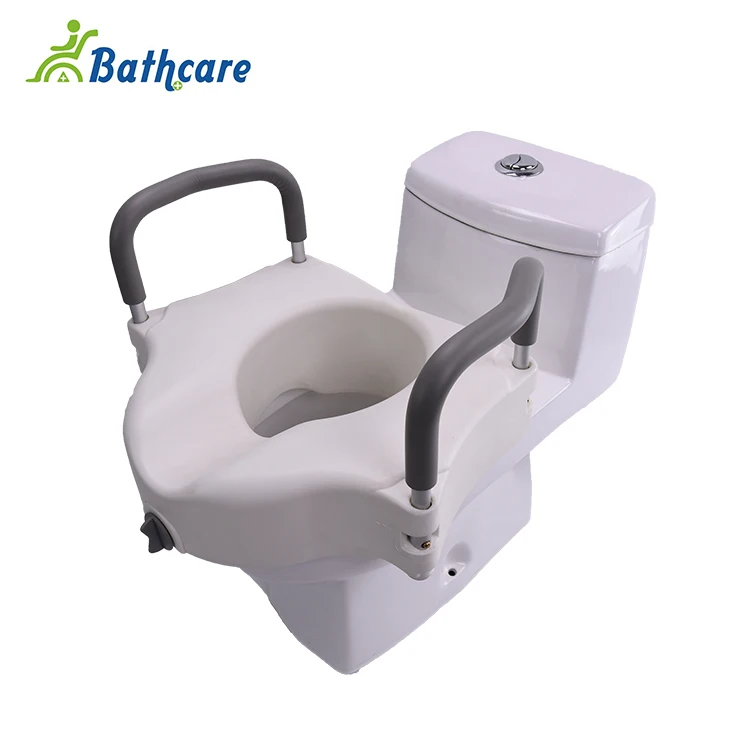 padded raised toilet seat riser