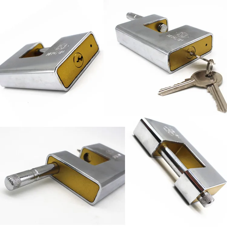 Guard Security Half Steel Wrapped Rectangular Padlock With Common Keys