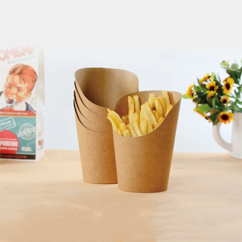 Paper Cardboard French Fries Packaging Of Chip Packaging Box - Buy ...