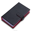 Suppliers name card collection folder custom business credit card leather card holder